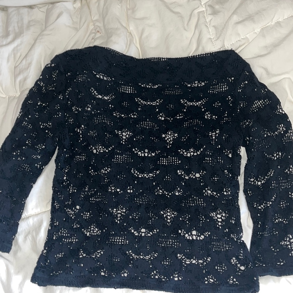 Net Black Long-sleeve